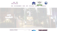 Desktop Screenshot of hotelaccolade.com
